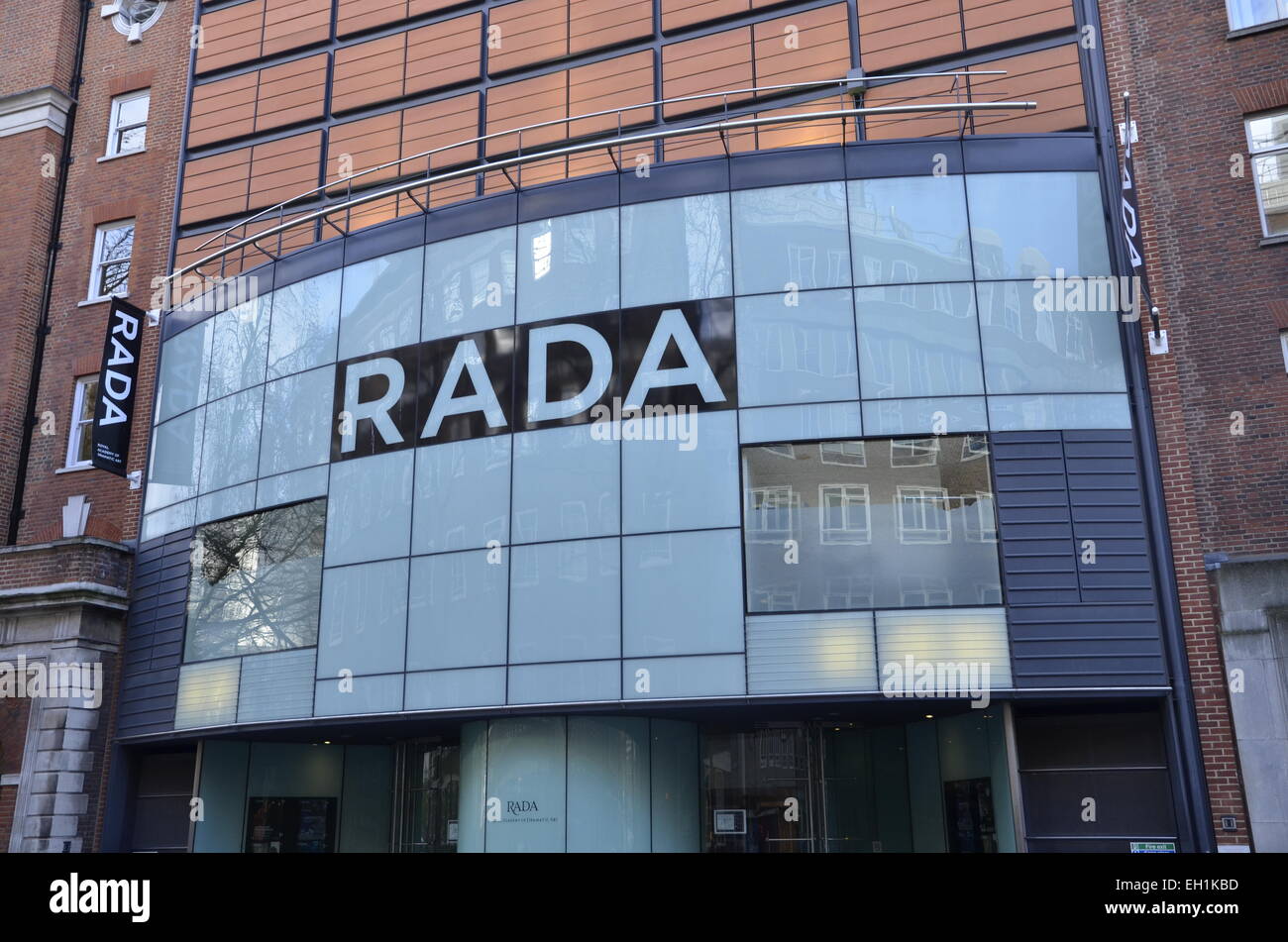 Die Royal Academy of Dramatic Art (RADA) in Bloomsbury. London Stockfoto