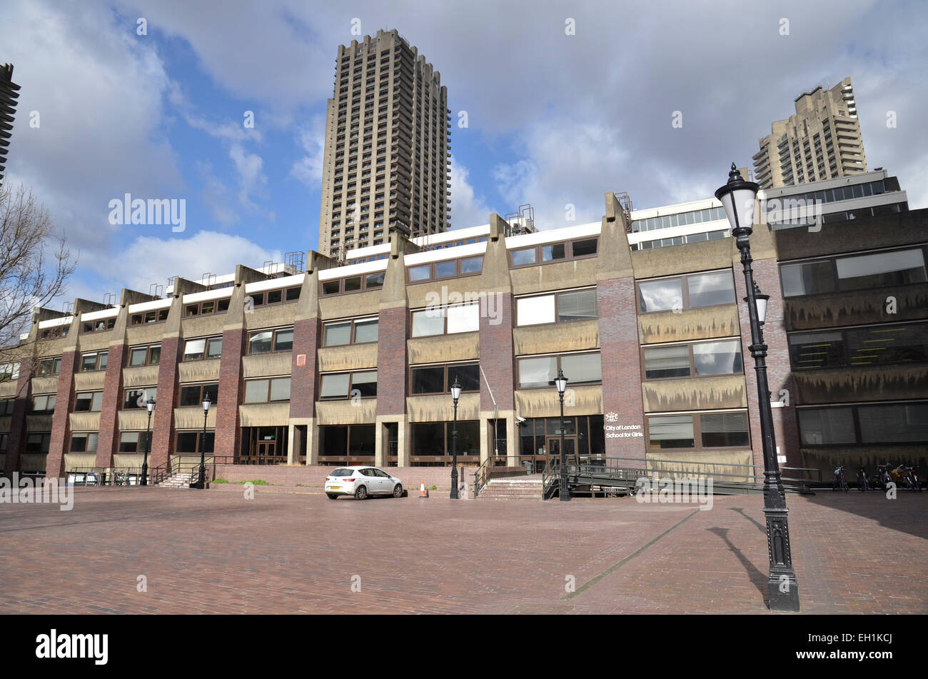 Die City of London School for Girls in der Barbican, London Stockfoto