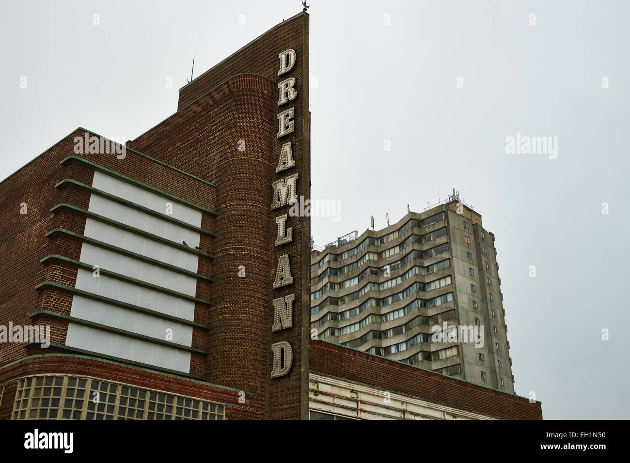 Verfallene Traumland Margate Stockfoto