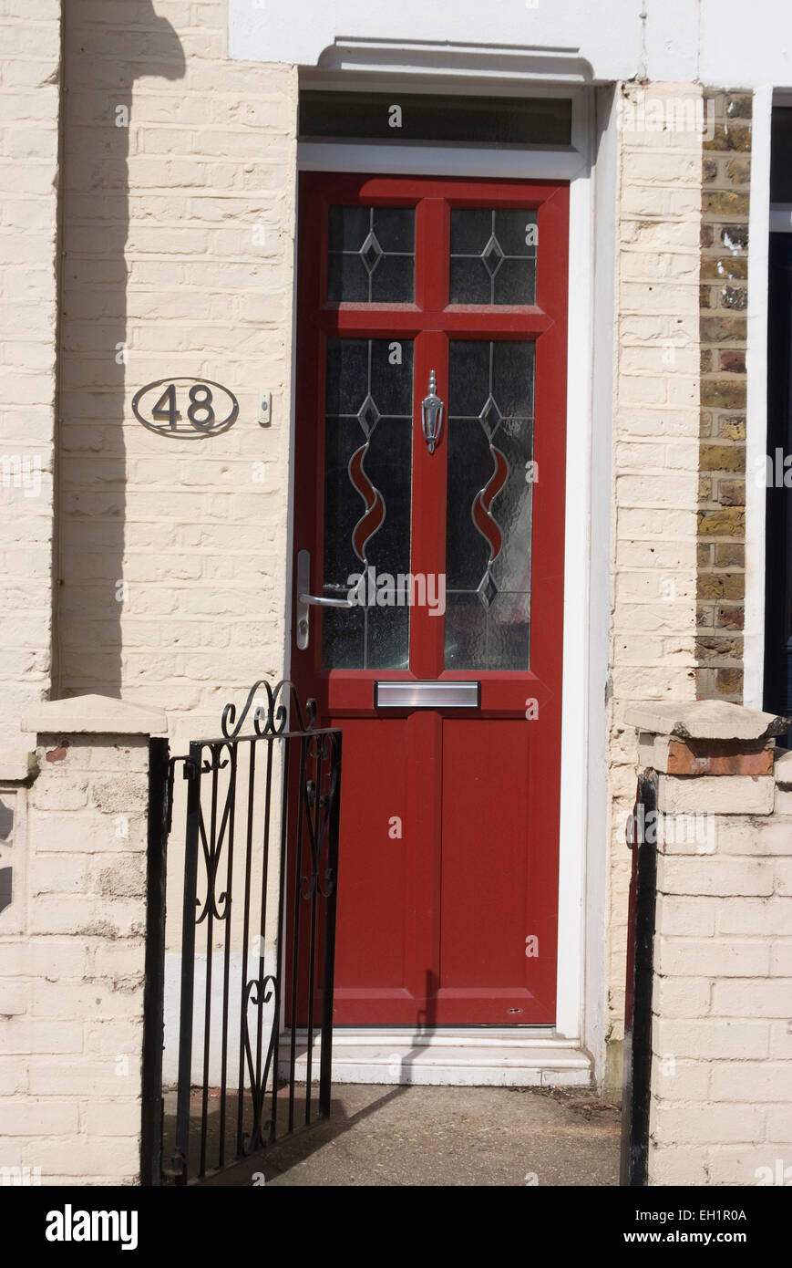 Haus Nr. 48, SE10, Greenwich, London, England, UK Stockfoto