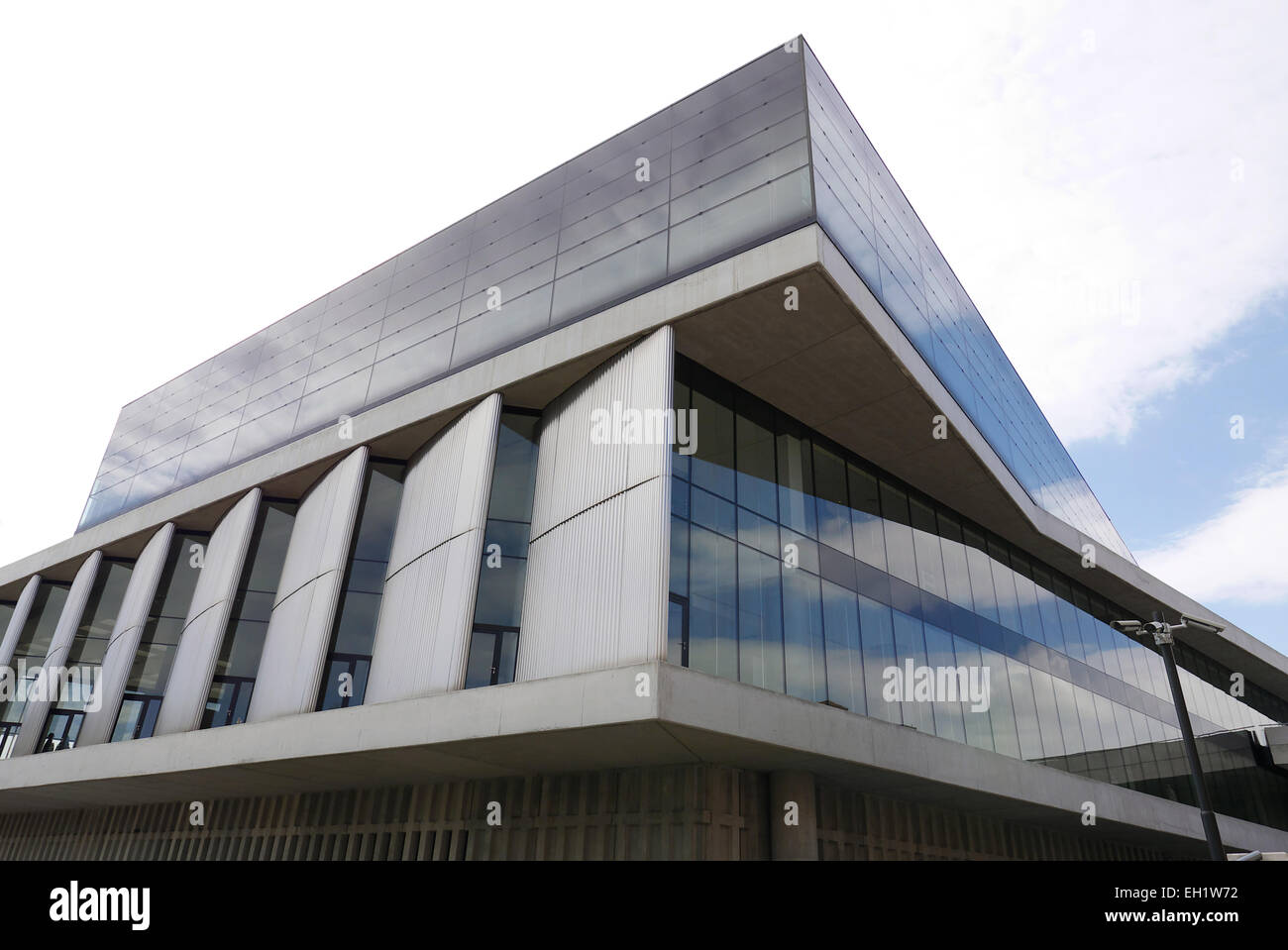 Griechenland-Athen-Plaka das neue Akropolis-museum Stockfoto