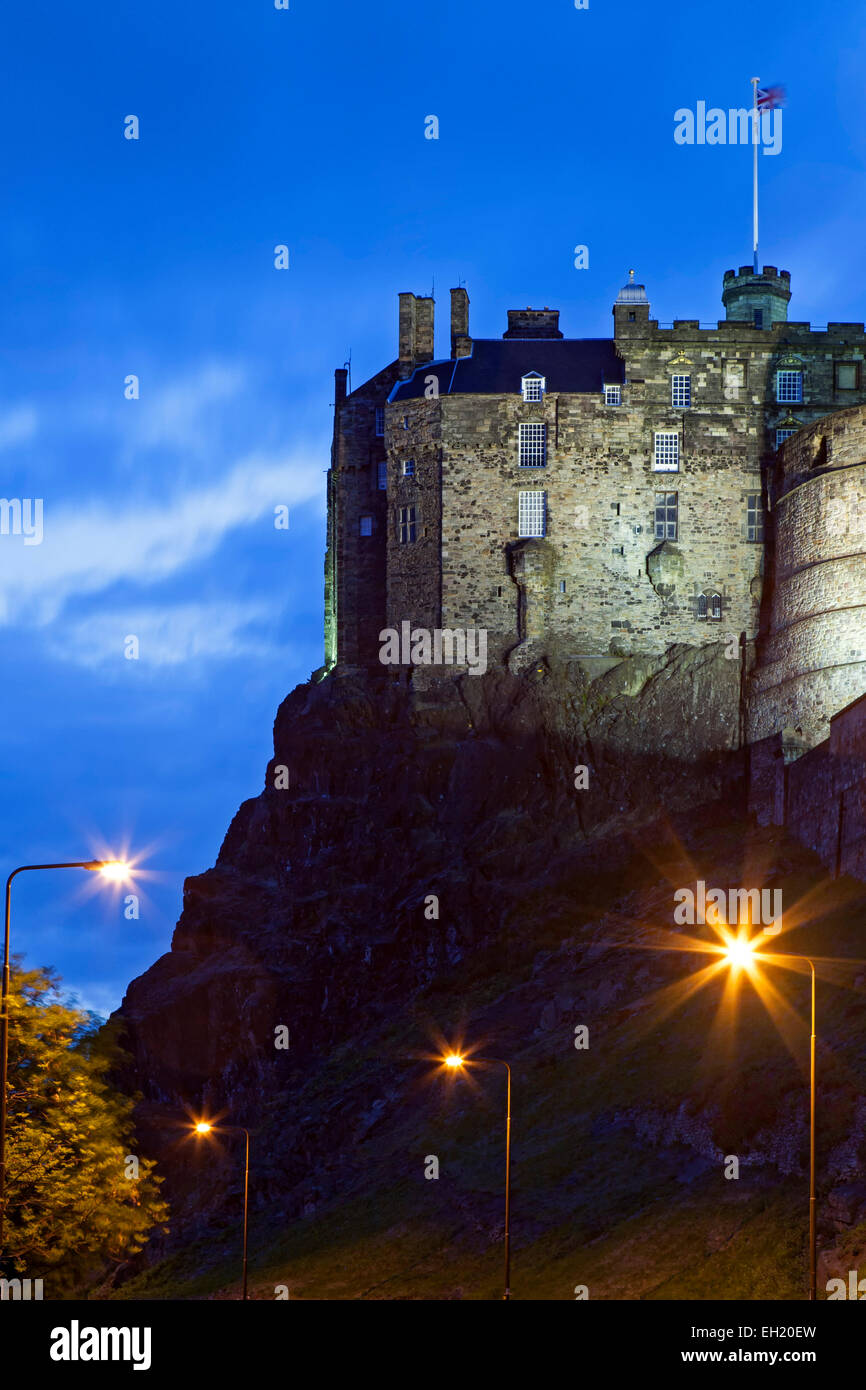 Edinburgh Castle, Schottland, Vereinigtes Königreich Stockfoto