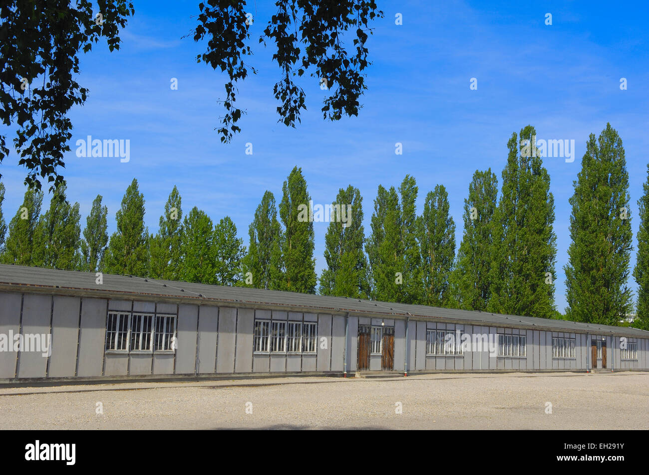 Dachau, KZ, Memorial Site, Bayern, Deutschland, Europa. Stockfoto