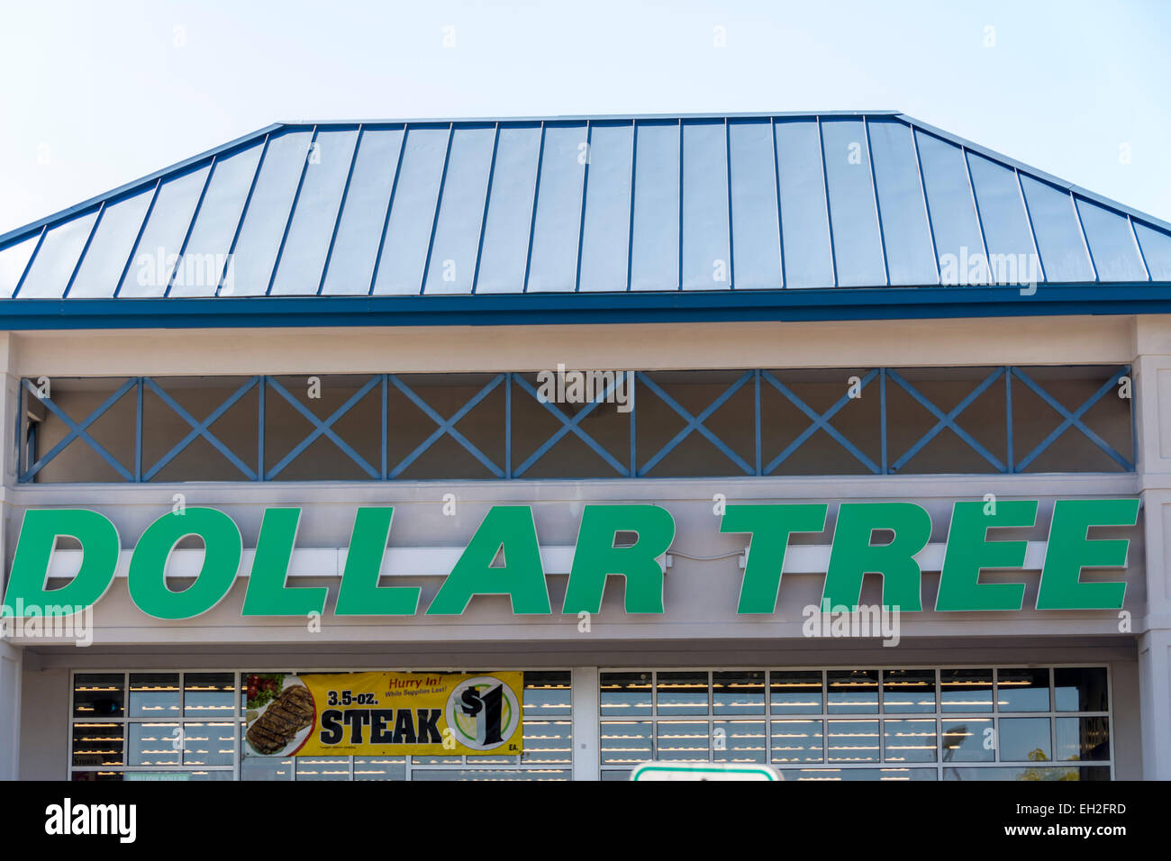 Tree Store Dollarzeichen Stockfoto