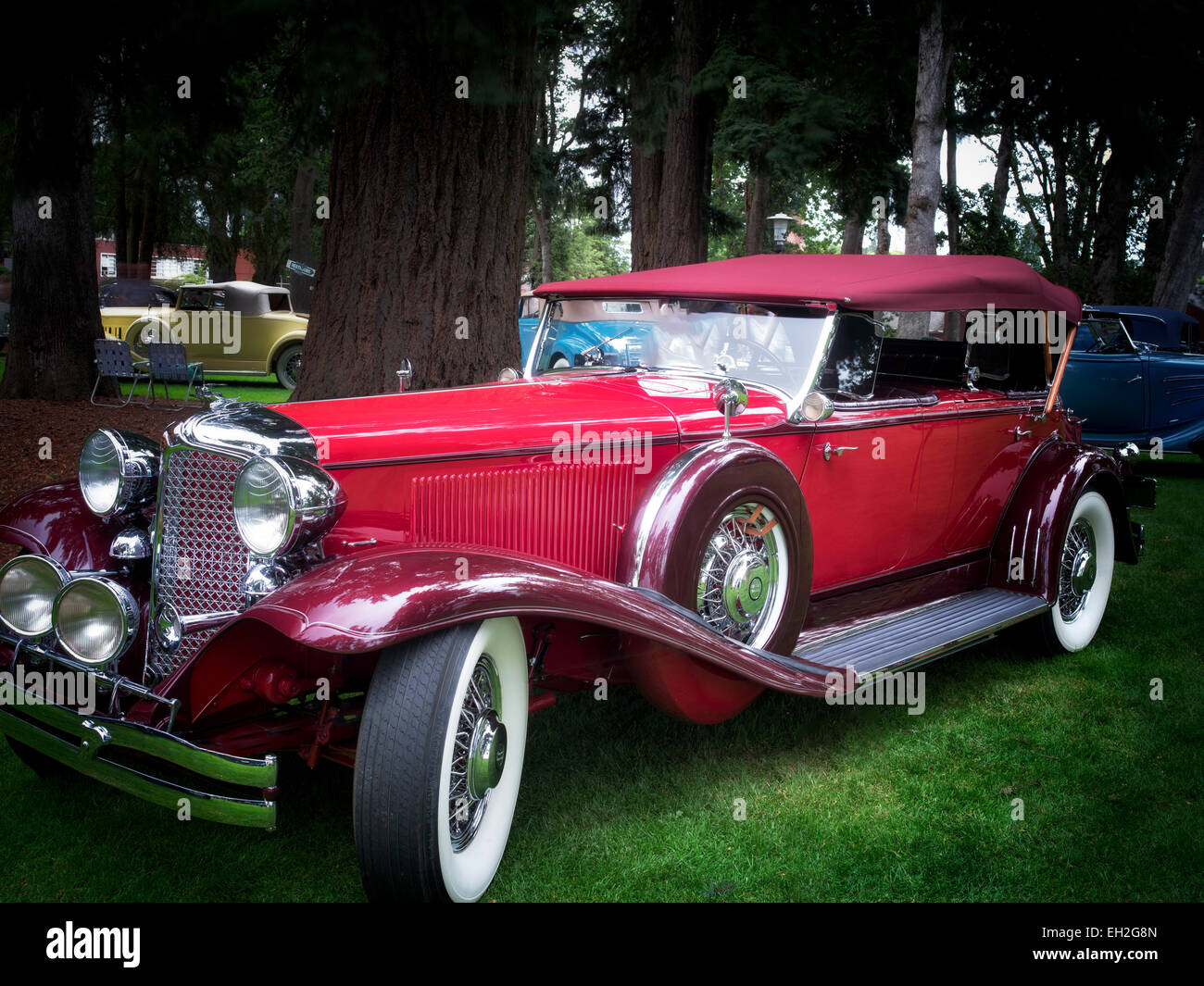 1931 Chrysler Imperial Dual Cowl Phaeton. Oregon Stockfoto