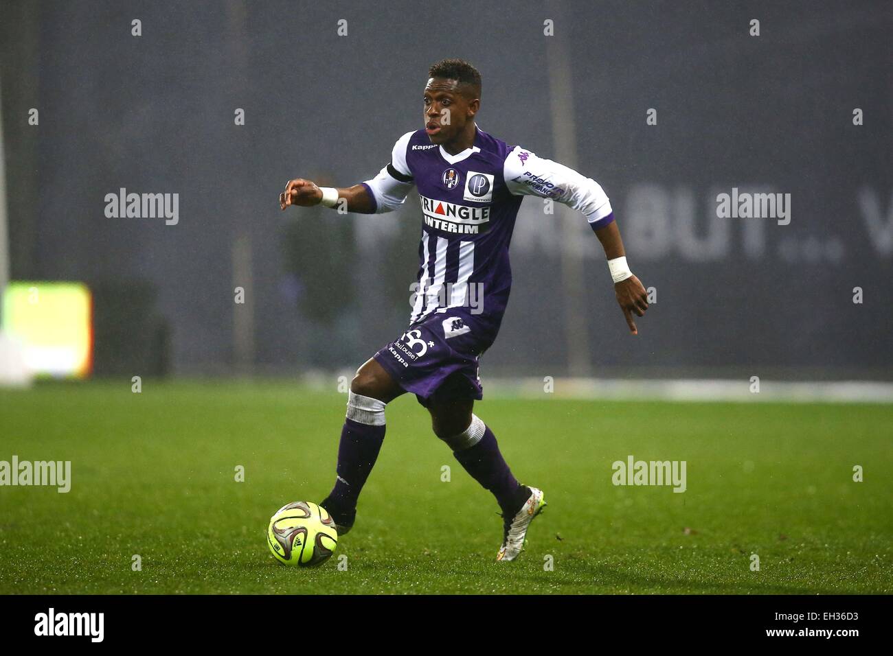 Jacques Francois Moubandje - 28.02.2015 - Toulouse/Saint Etienne - 27eme Journee de Ligue 1-. Foto: Manuel Blondeau/Icon Sport Stockfoto