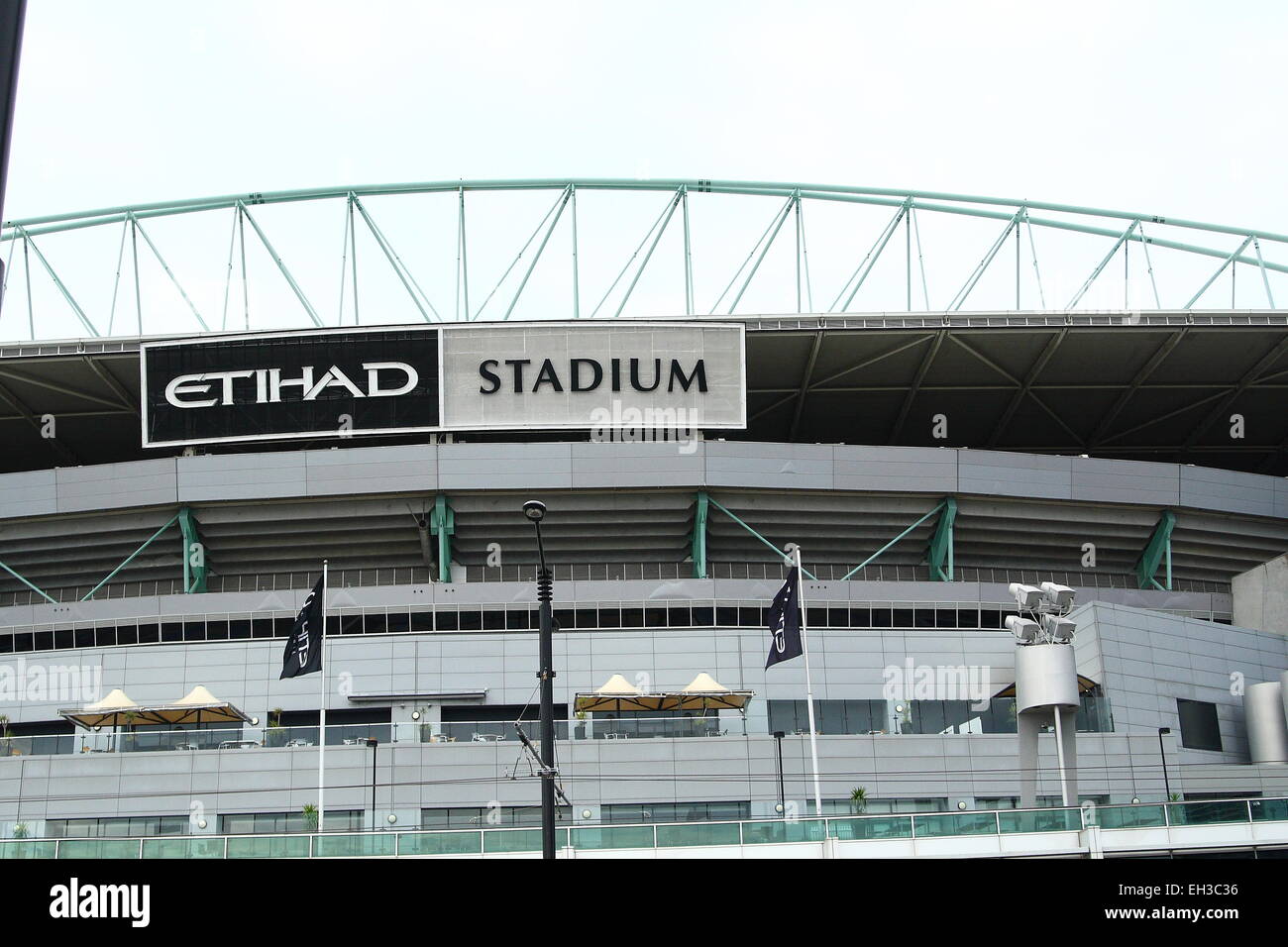 Etihad Stadium-Melbourne-Australien Stockfoto