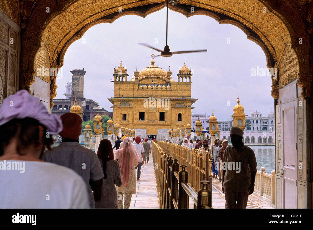 Goldenen Tempel in Amritsar, Indien Stockfoto