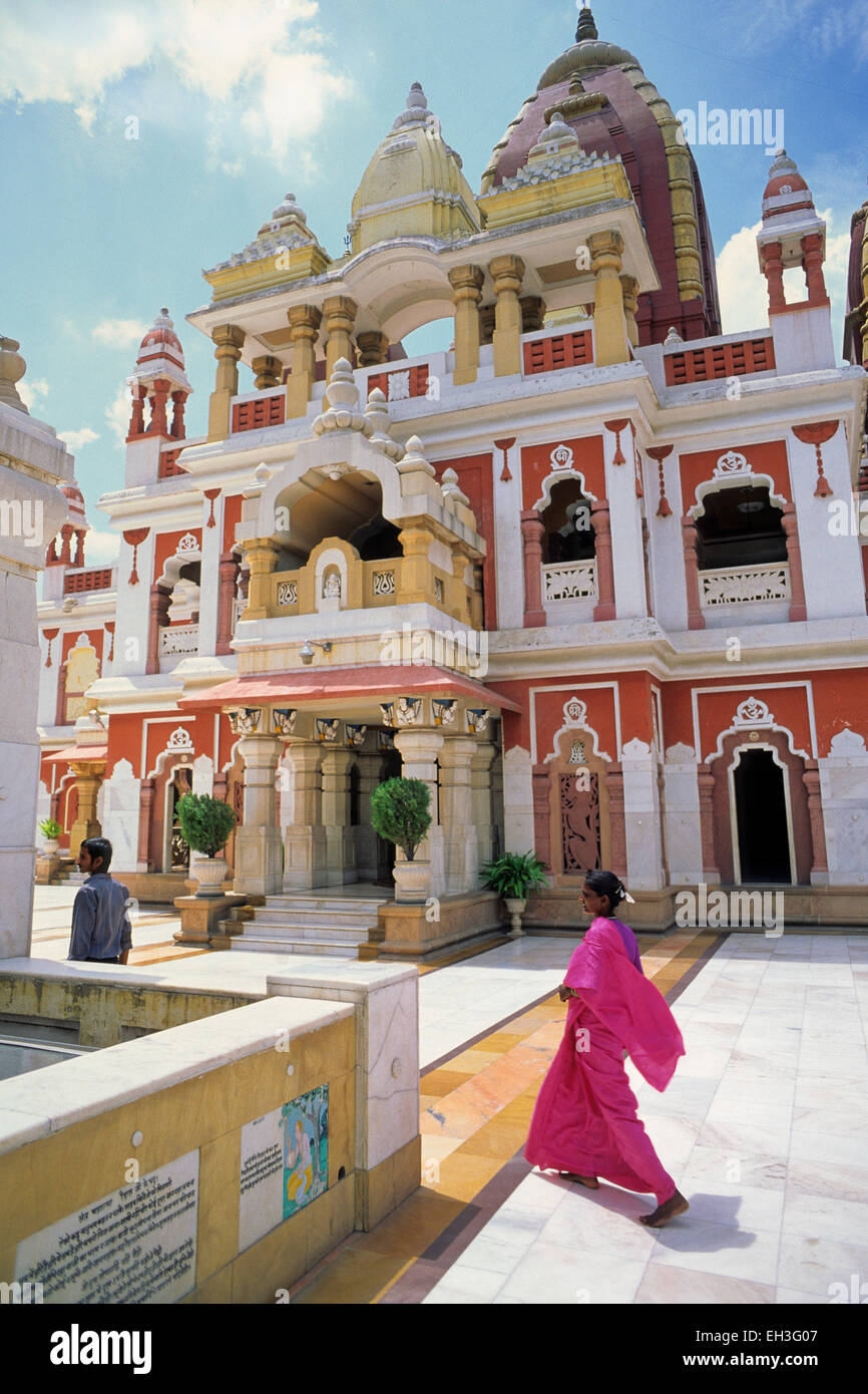 Lakshimi Narayan-Tempel, New Delhi, Indien Stockfoto