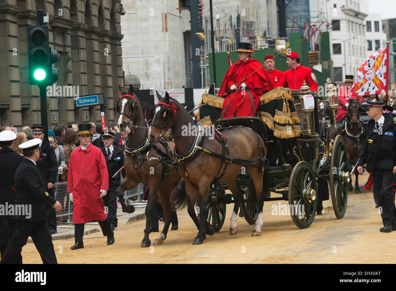 Lord Mayor Show London England Festival tradition Stockfoto