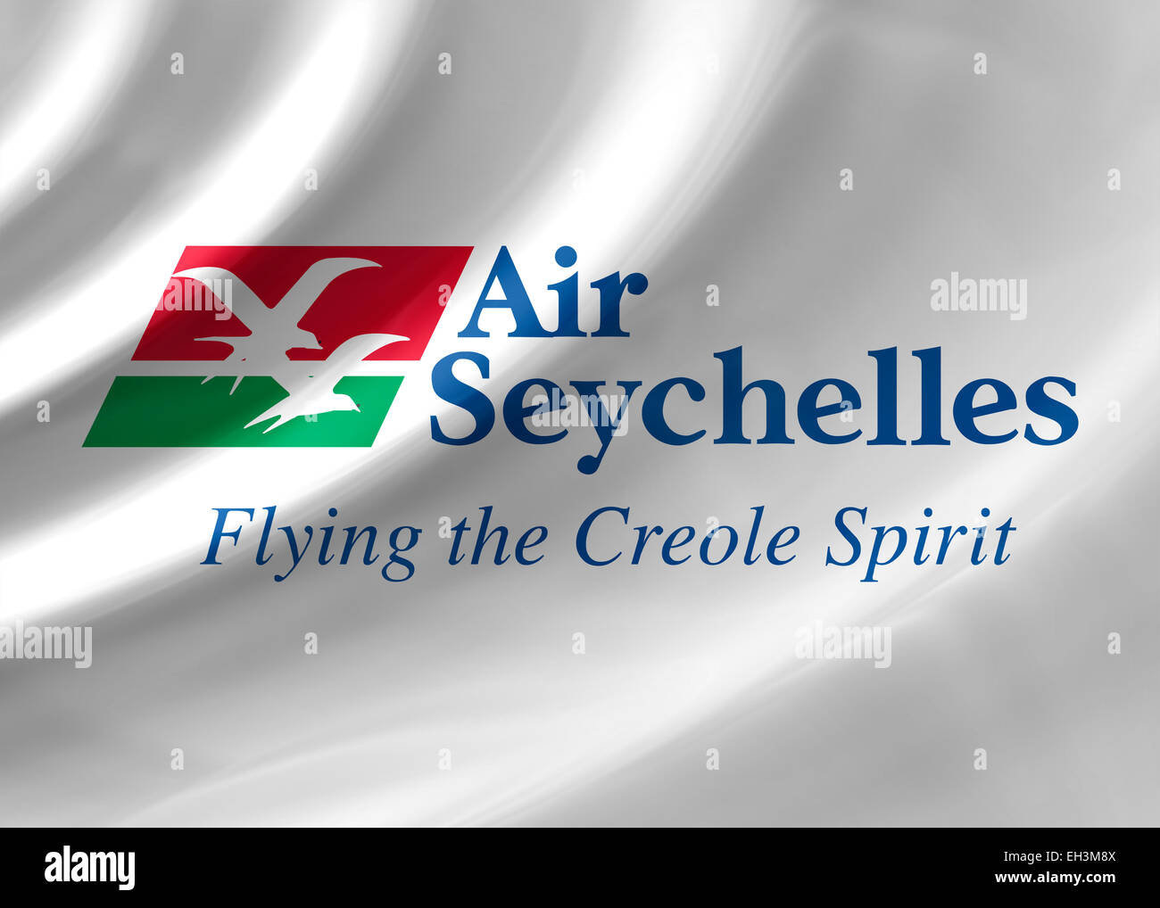Air Seychelles logo Symbol Flagge Emblem Stockfoto