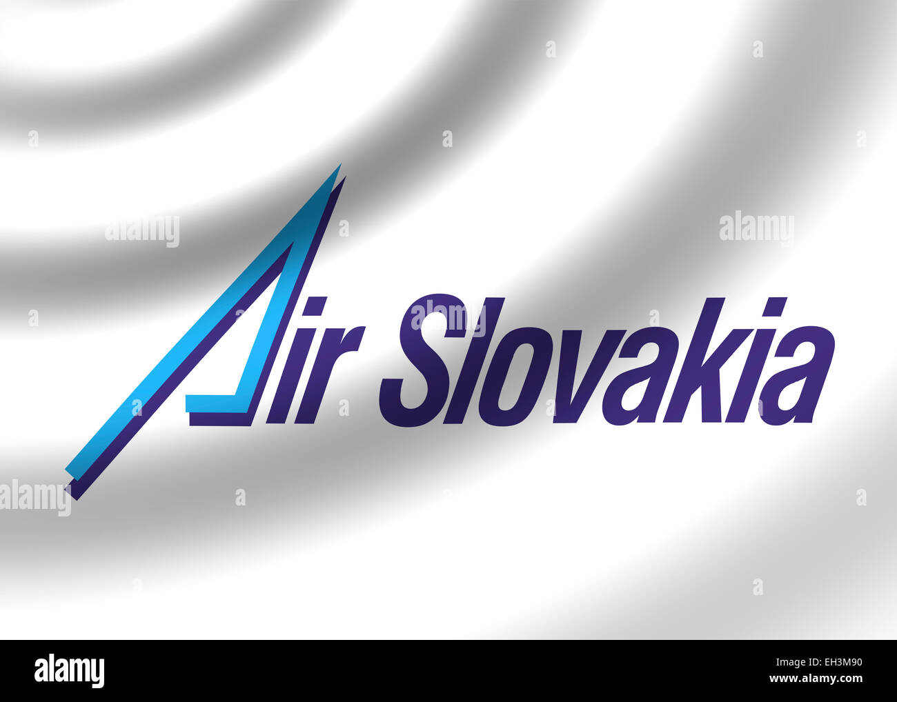 Die Slowakei logo Symbol Flagge Emblem Stockfoto