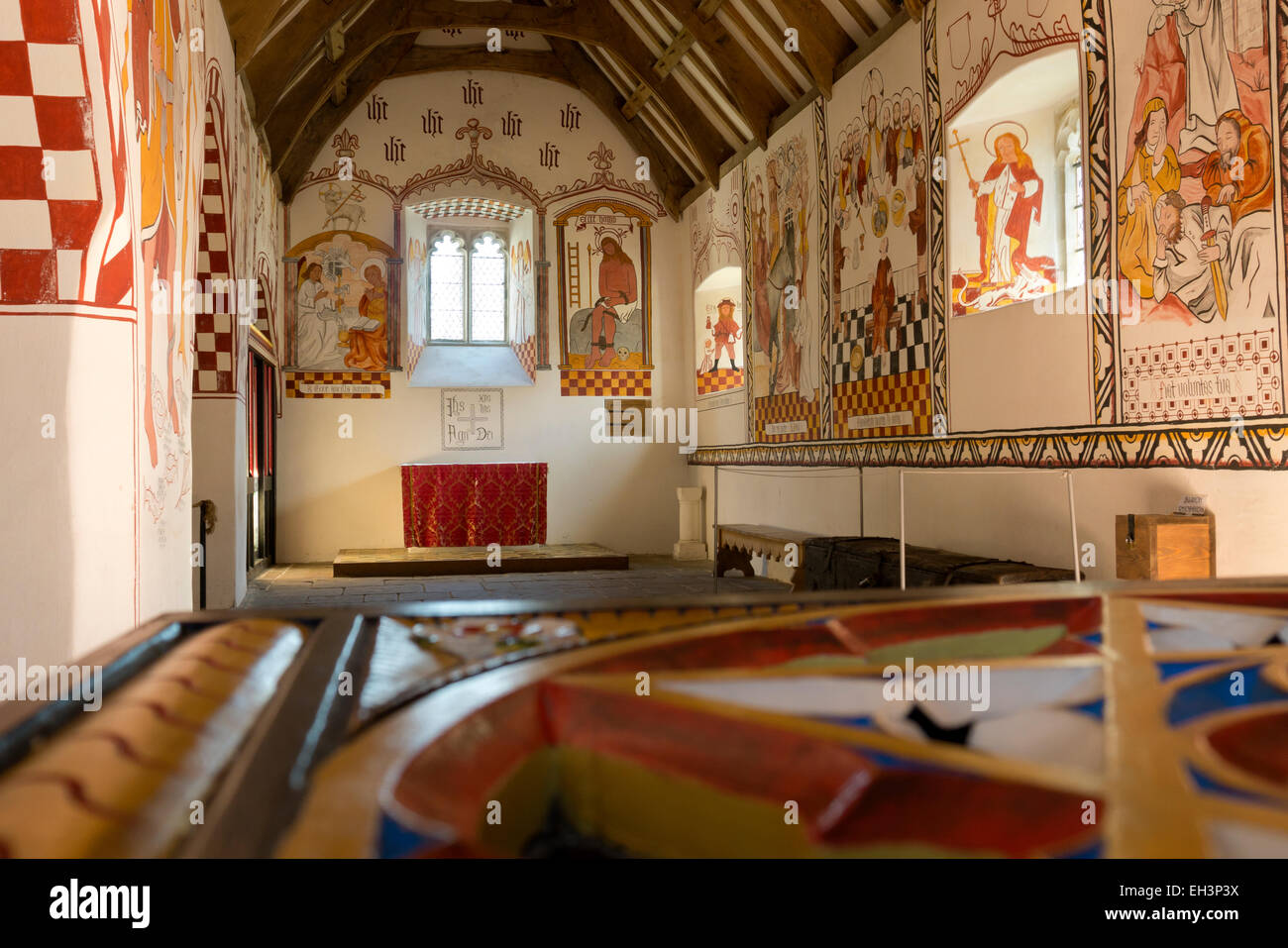 Llandeilo Tal y Bont Kirche St Fagans Cardiff Wales Stockfoto