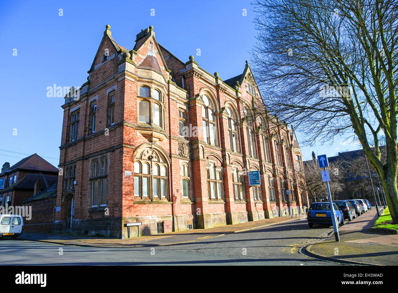 Fenton Rathaus Stoke on Trent Töpfereien North Staffordshire Mitarbeiter West Midlands England UK Stockfoto