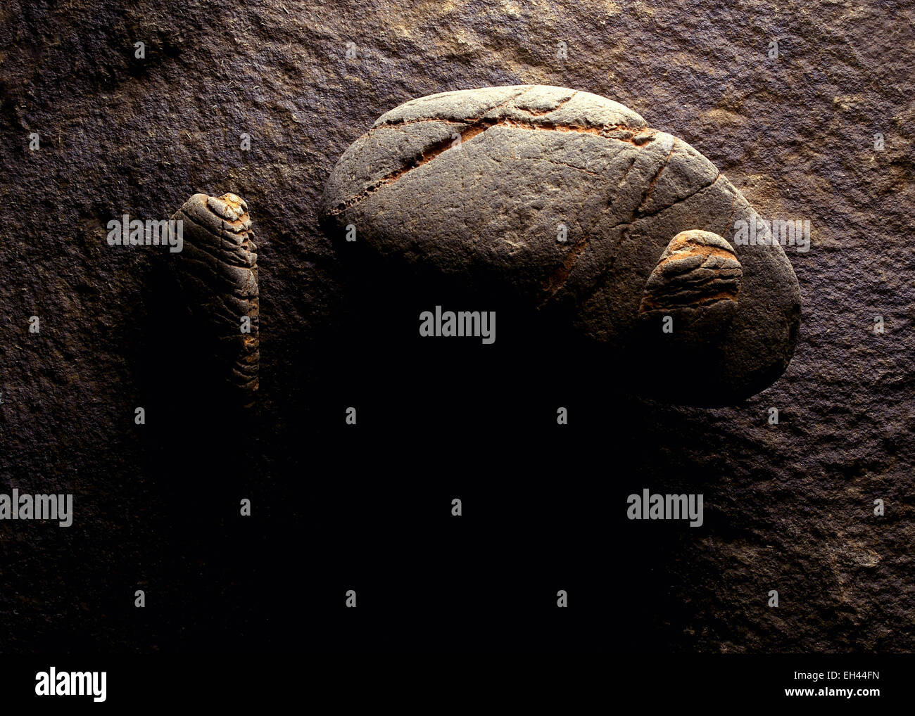 Felsen, Steinen Kunstwerk Stockfoto
