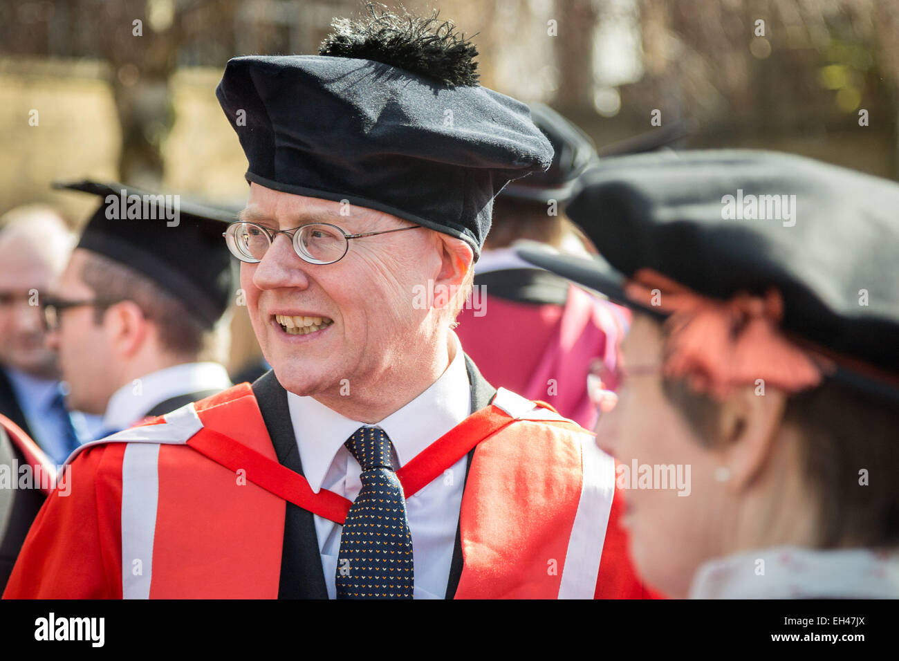 London, UK. 6. März 2015. Abschlussfeier an der St. Marys University Credit: Guy Corbishley/Alamy Live-Nachrichten Stockfoto
