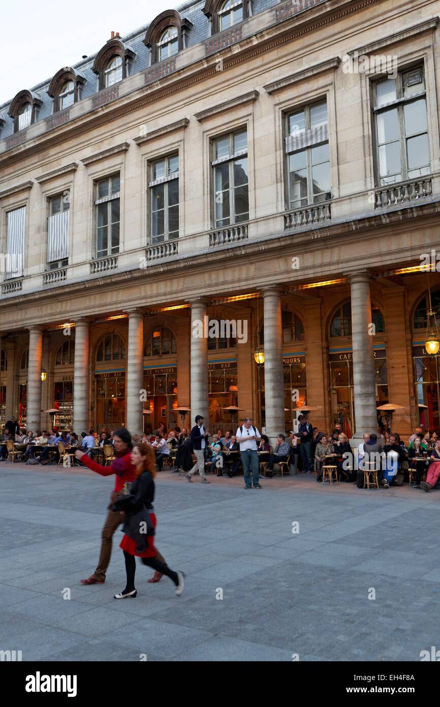 Frankreich, Paris, Palais Royal, Galerie de Nemours Stockfoto