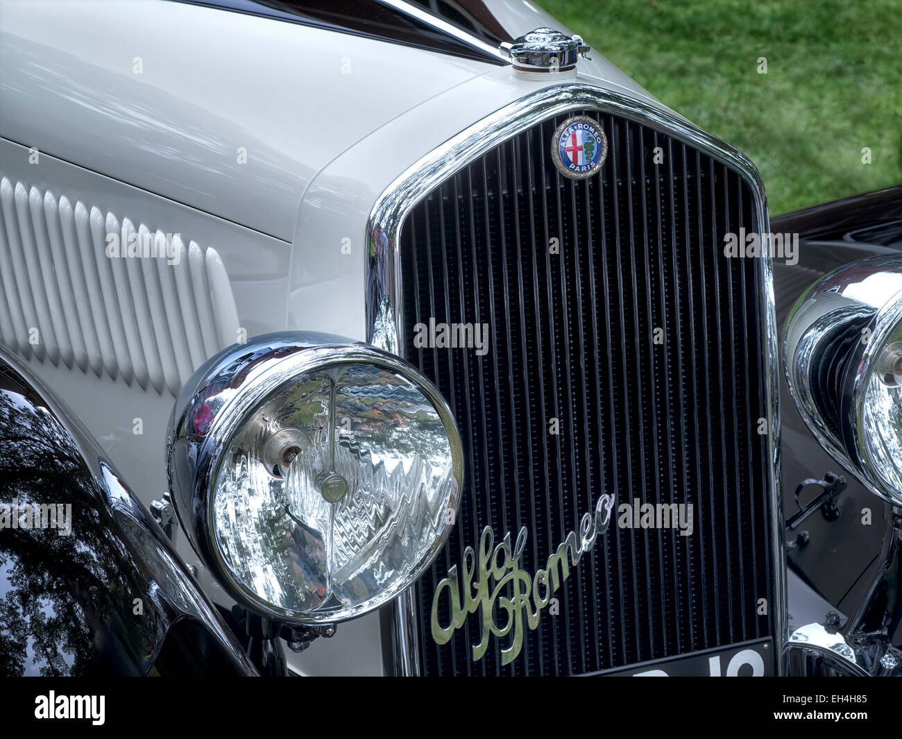 1933 Alfa Romeo. Oregon Stockfoto
