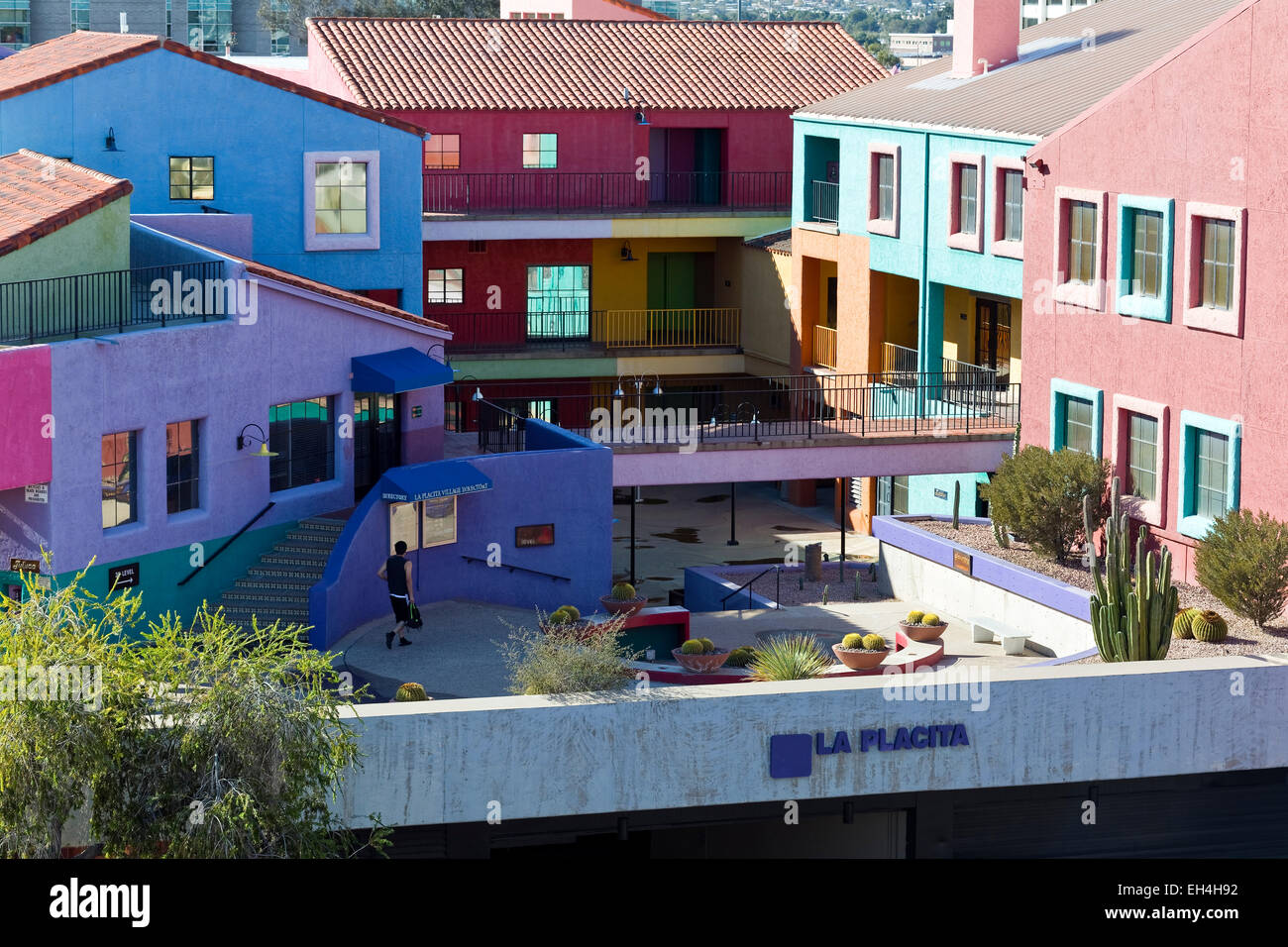 La Placita Village, Business-Komplex, Tucson, Arizona Stockfoto