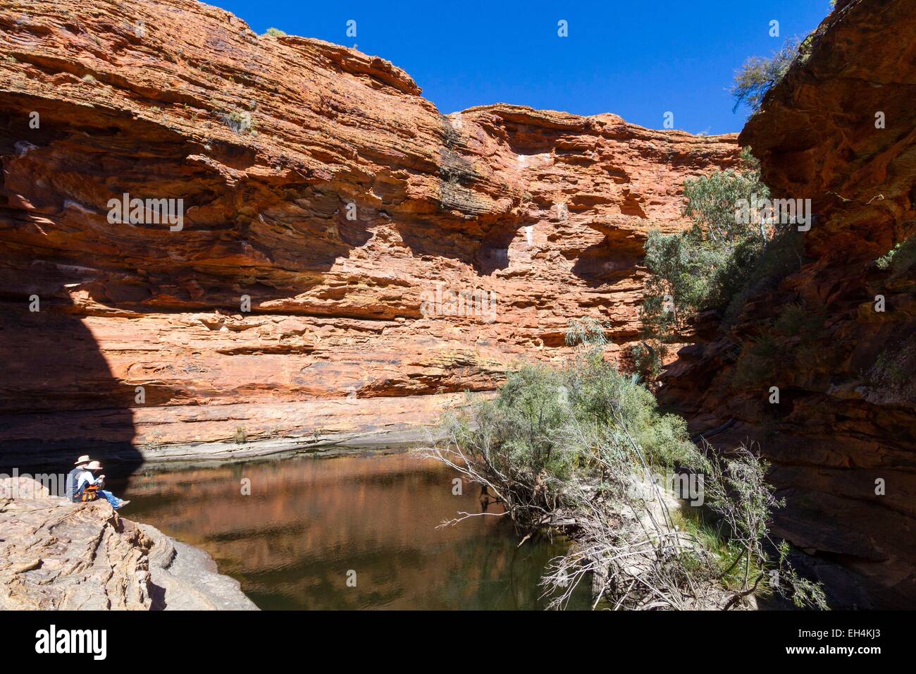 Australien, Northern Territory, Watarrka National Park, Kings Canyon Stockfoto