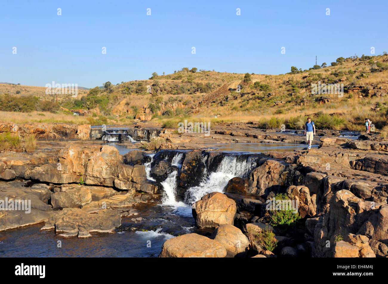 Südafrika, Mpumalanga, Drakensberg Randstufe, Blyde River Canyon, Bourke' S Luck Potholes (sagte Rock formationen Schlaglöcher) Stockfoto