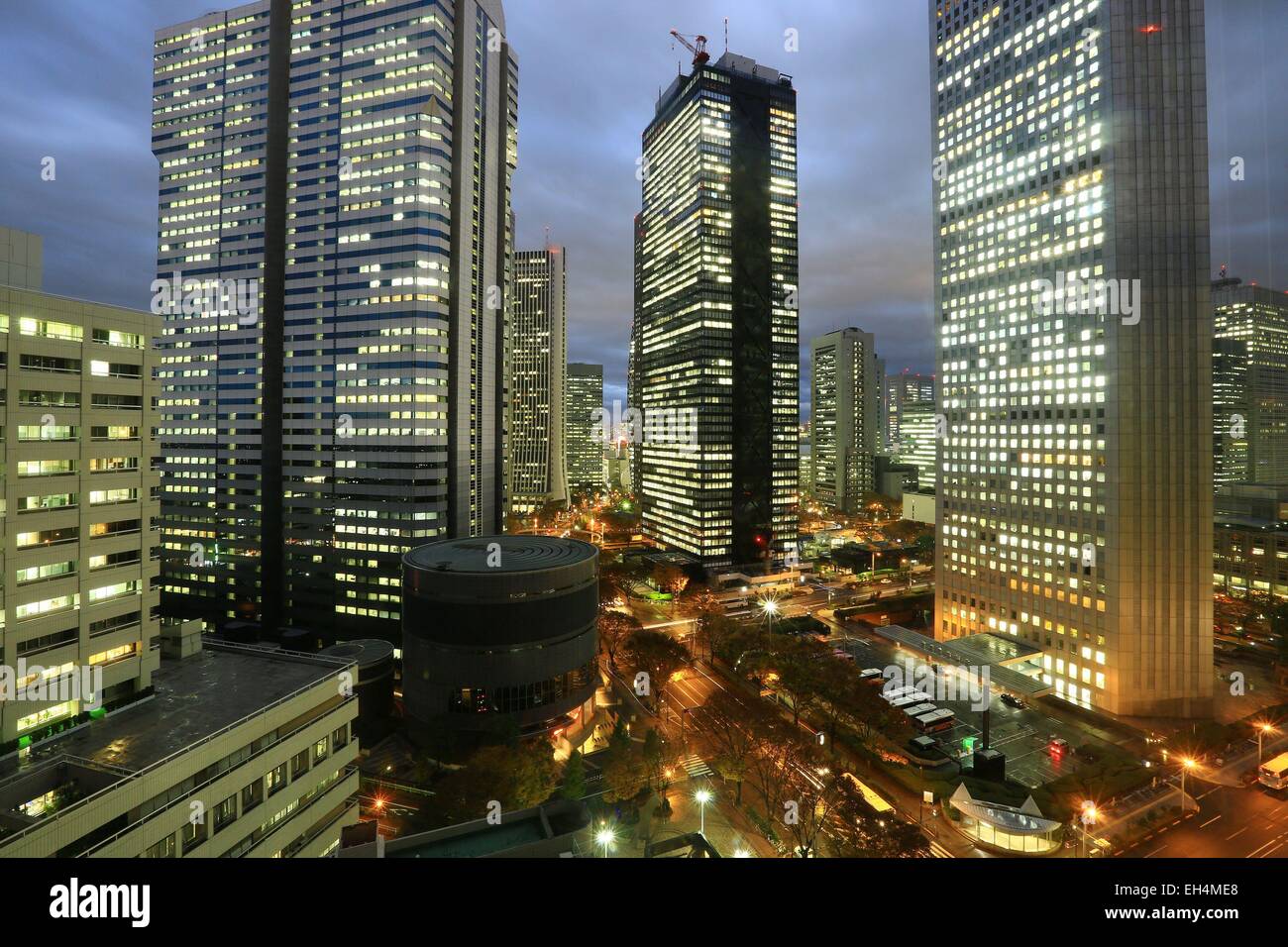 Japan, Honshu-Insel, Tokio, Shinjuku, Nishi-Shinjuku Stockfoto