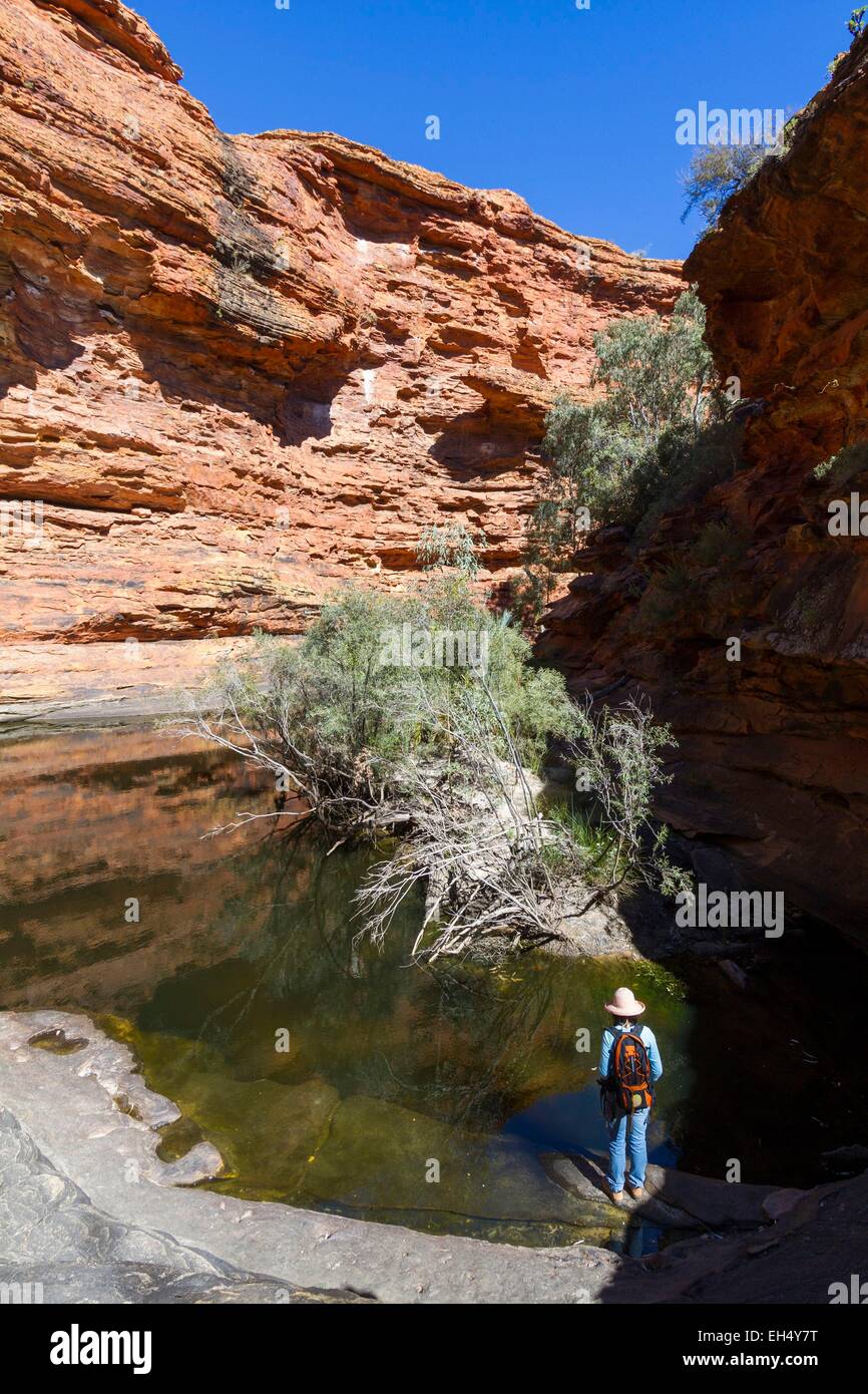 Australien, Northern Territory, Watarrka National Park, Kings Canyon Stockfoto