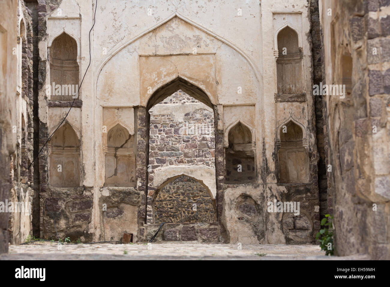 Golconda Fort Stockfoto