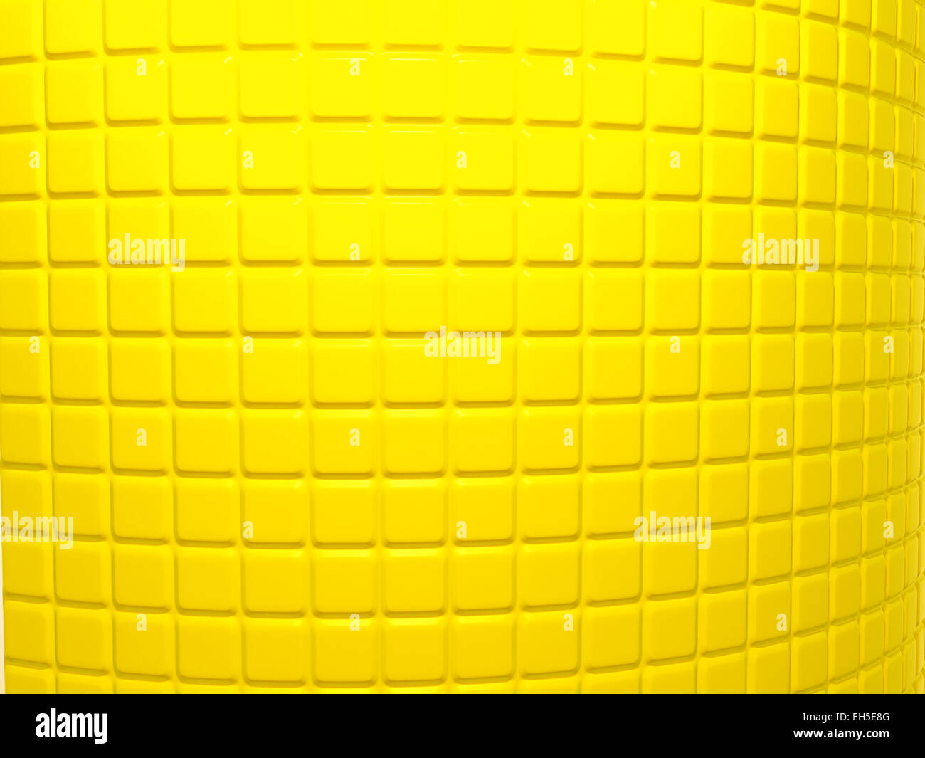 Gelbes geriffeltes Muster nützlich als Hintergrund. Große Auflösung Stockfoto