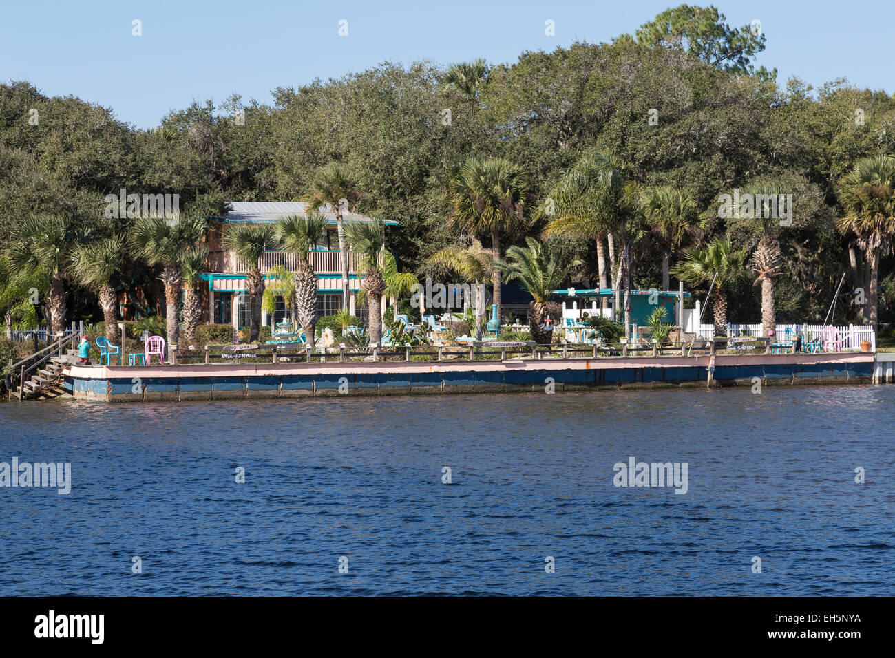 Intercoastal Waterway, Flagler Beach, Florida, USA Stockfoto