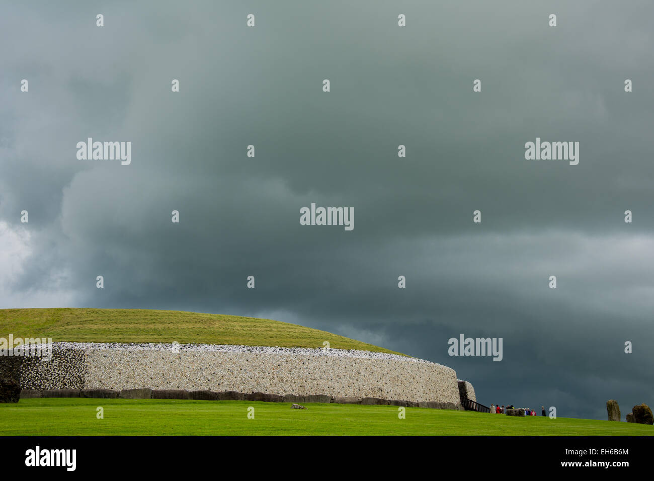 Newgrange, Donore Co. Meath, Irland Stockfoto