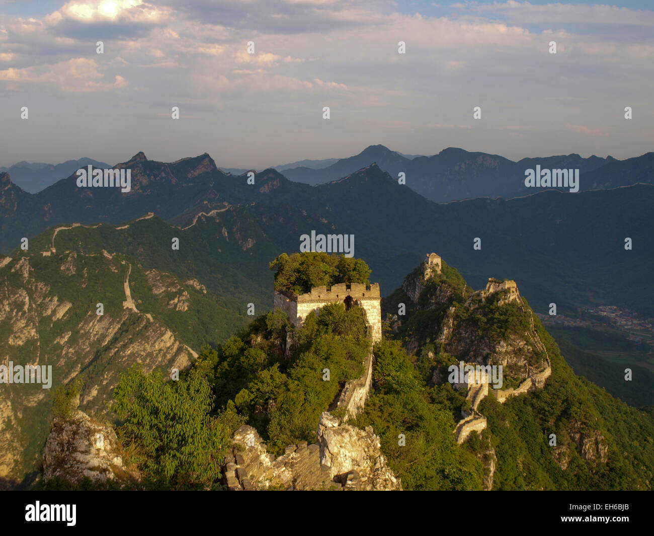 Great Wall Of China am Jiankou, Peking, China Stockfoto