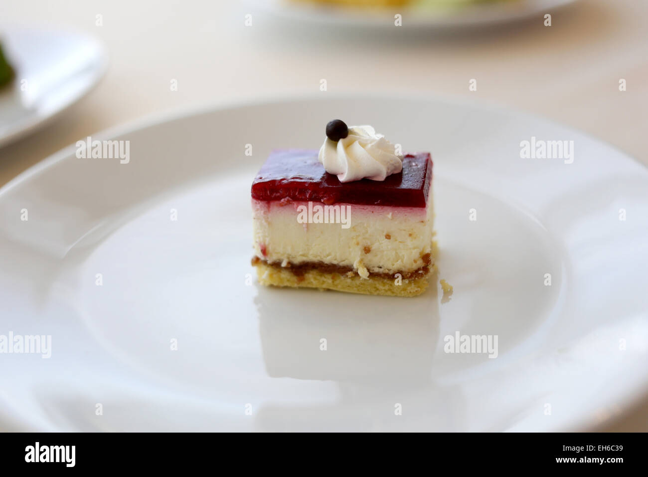 Lila süß mit Aromen von Sahne und Trauben. Stockfoto