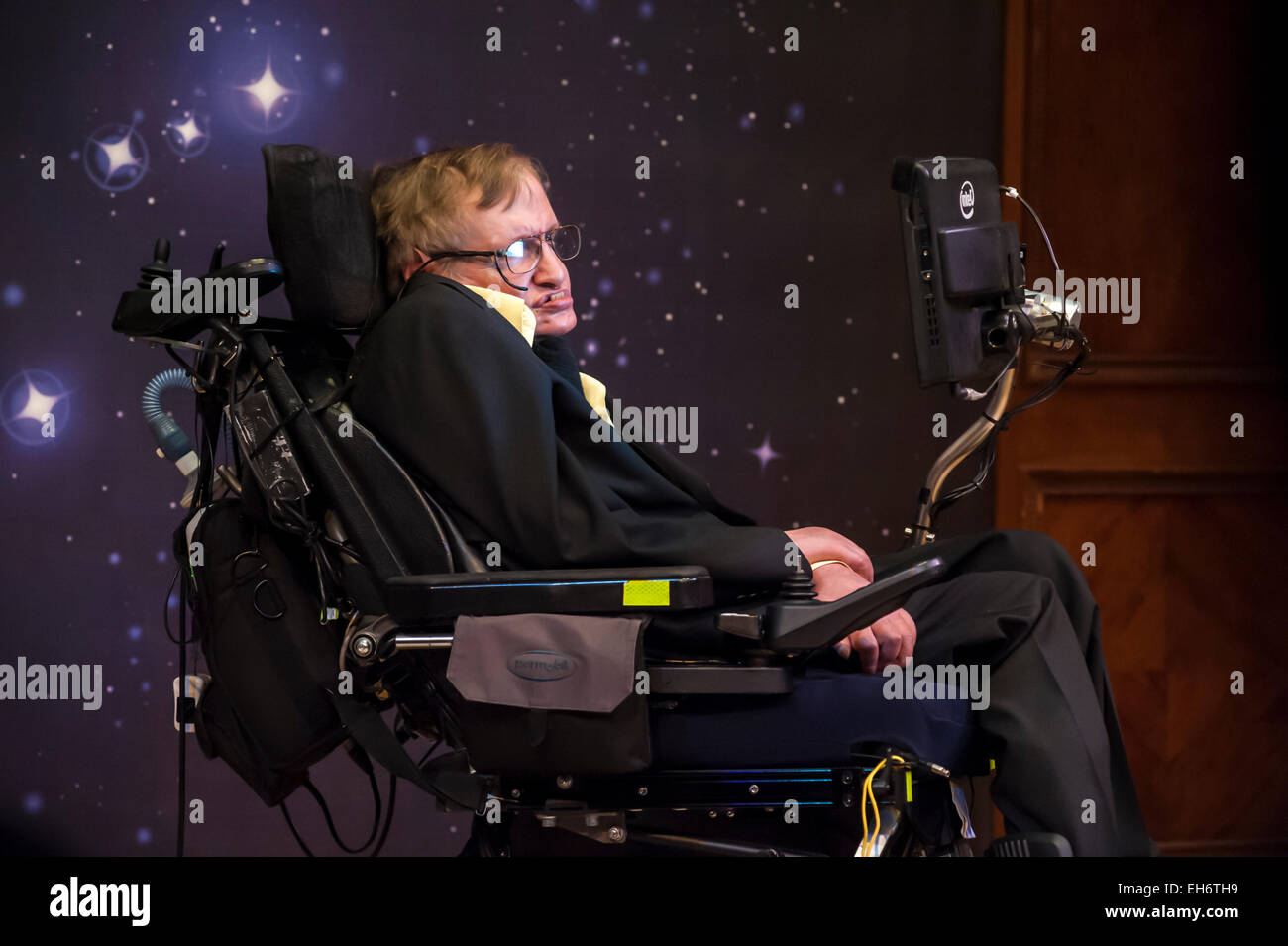 Professor Stephen Hawking Stockfoto