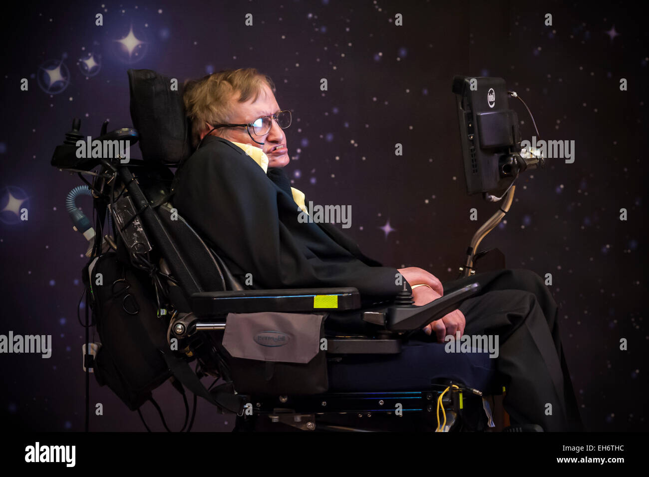 Professor Stephen Hawking Stockfoto