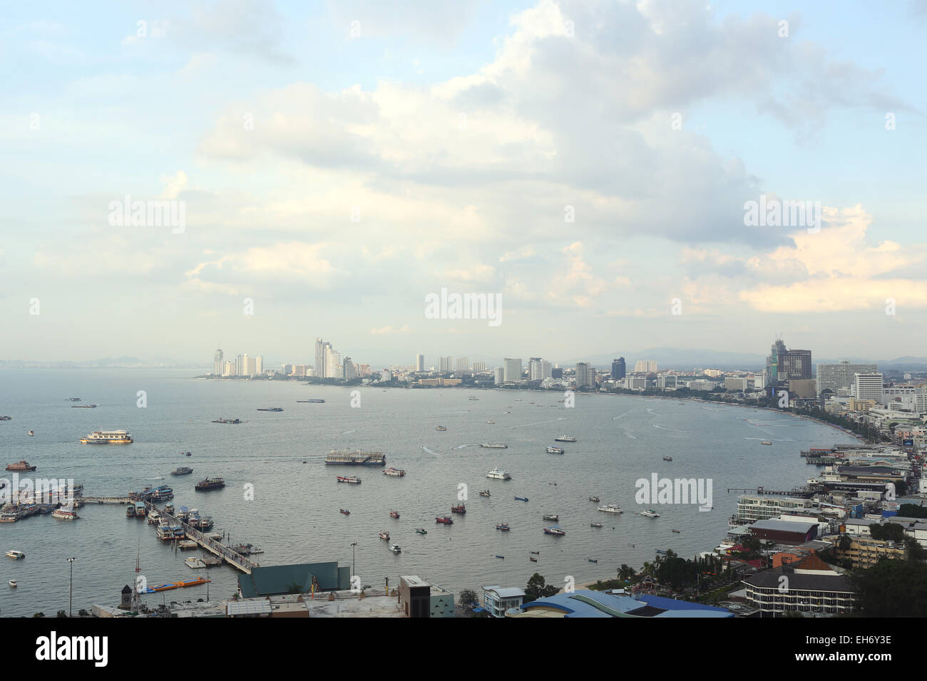 PATTAYA ist touristische Stadt befindet sich in Thailand. Stockfoto