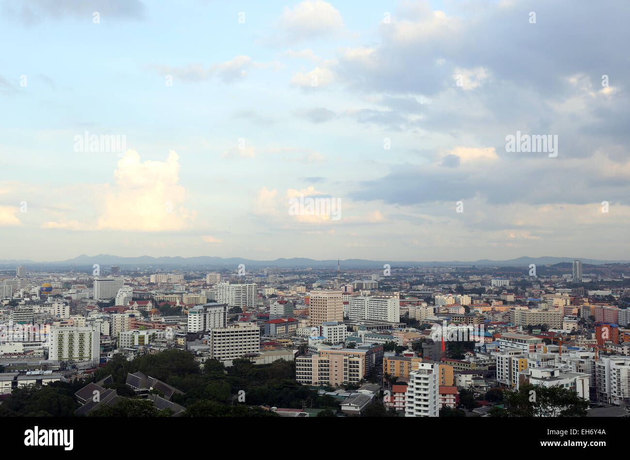 PATTAYA ist touristische Stadt befindet sich in Thailand. Stockfoto