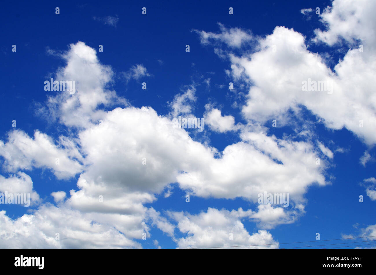 Wolken Stockfoto