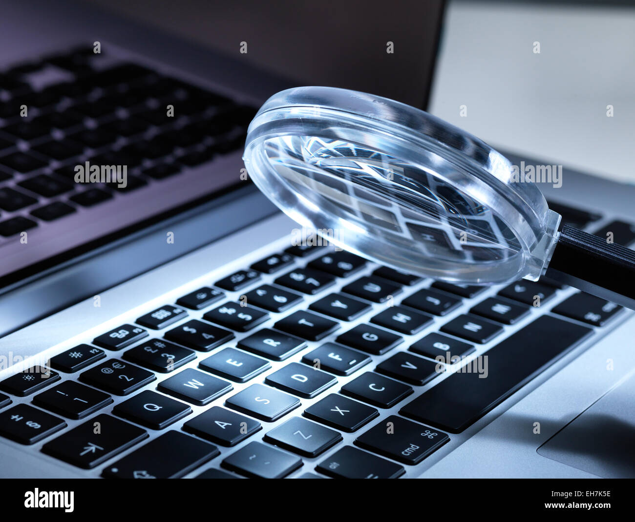 Computer-Sicherheit-Kriminalität Stockfoto