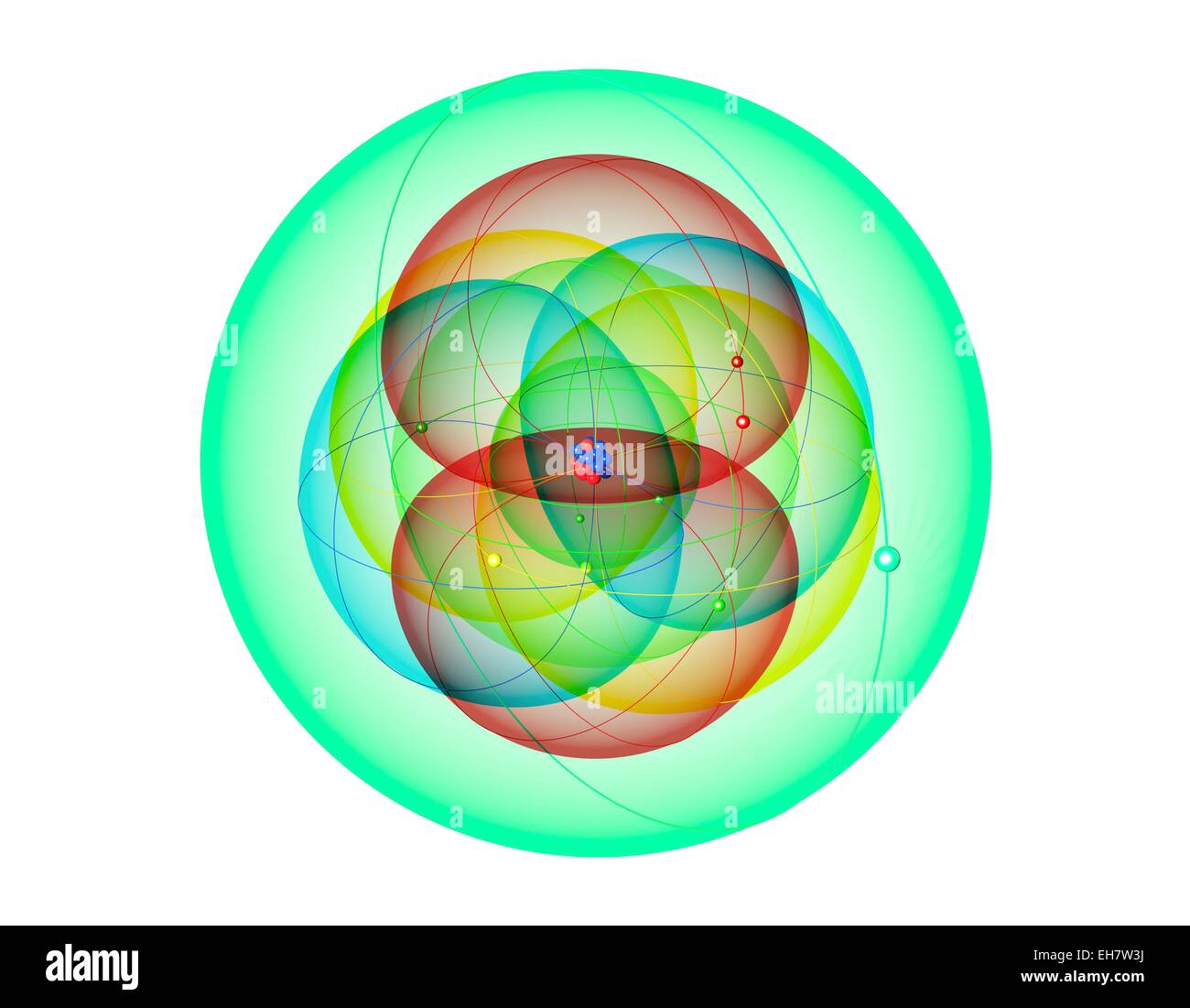 Natrium, Abbildung Stockfoto