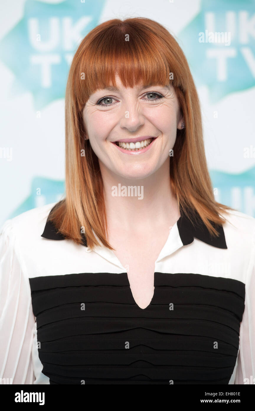 UKTV Live Showcase statt bei Philips, Howick Place - Ankünfte. Mitwirkende: Yvette Fielding wo: London, Vereinigtes Königreich bei: 04 Sep 2014 Stockfoto