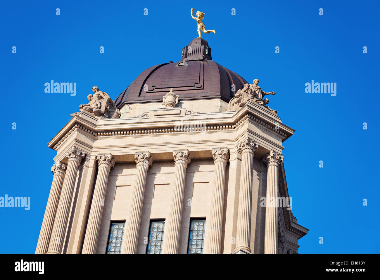 Manitoba Legislative Building Stockfoto