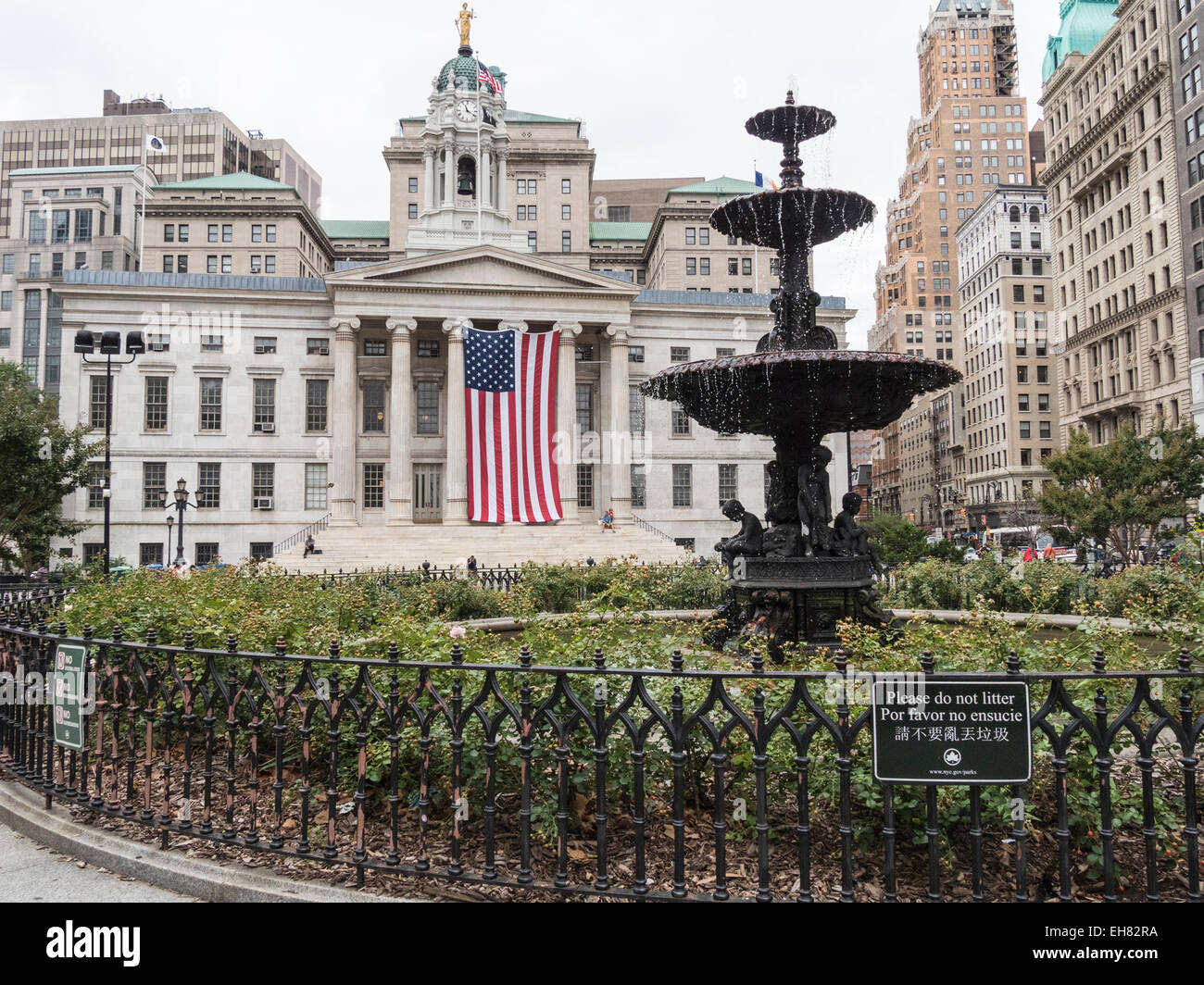 Brooklyn Borough Hall, Brooklyn, New York, Vereinigte Staaten von Amerika, Nordamerika Stockfoto