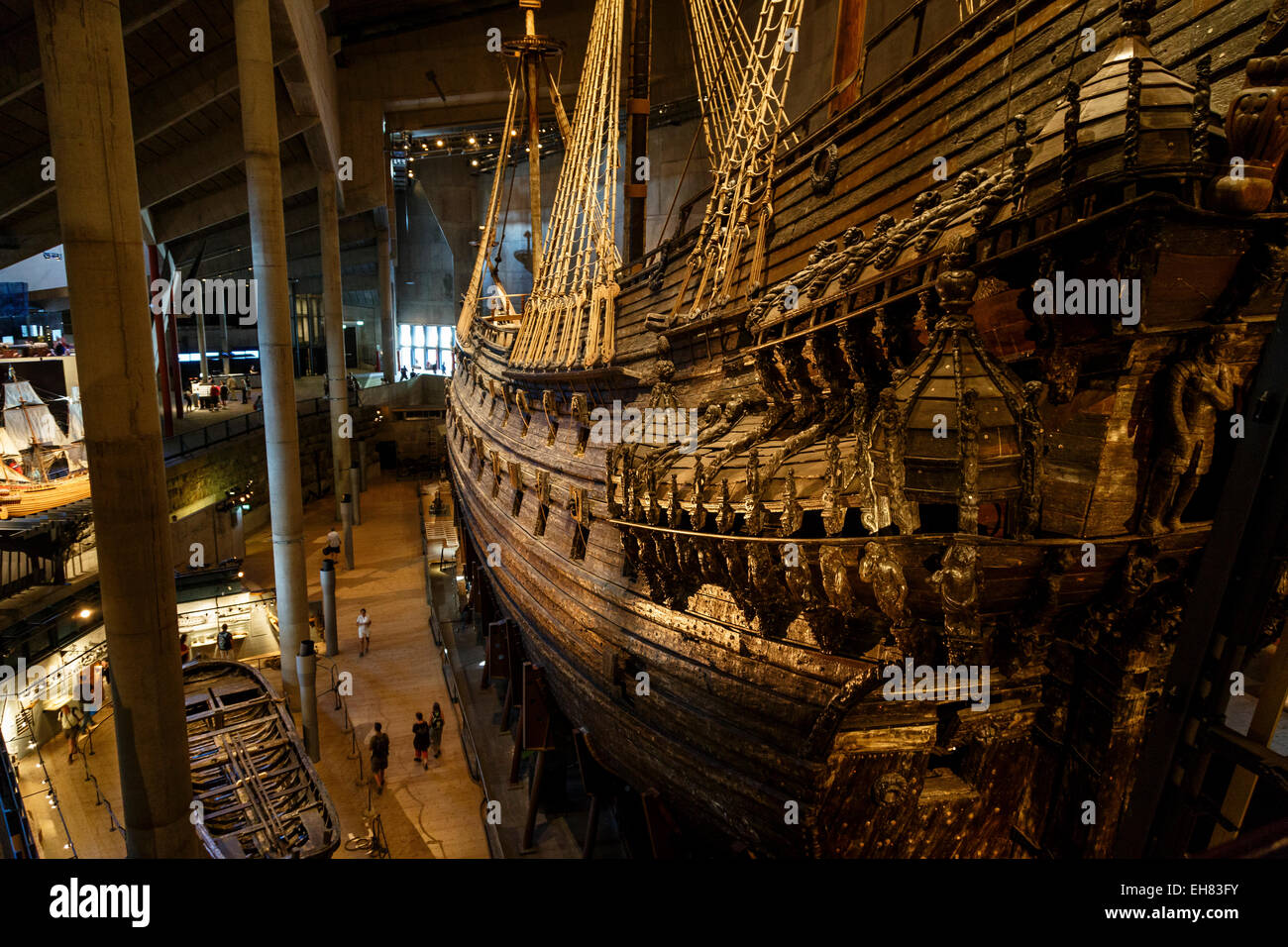 Vasa-Museum, Djurgarden, Stockholm, Schweden, Skandinavien, Europa Stockfoto