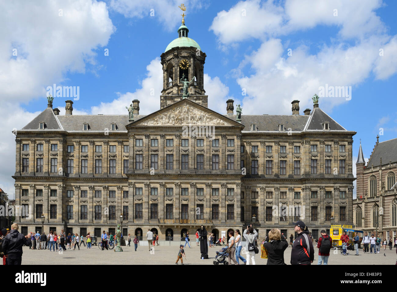 Königspalast, Dam Square, Amsterdam, Noord-Holland, Niederlande, Europa Stockfoto