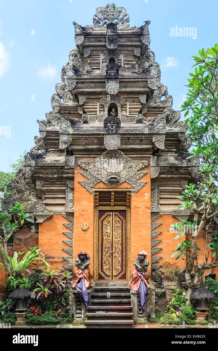 Ubud Palast, Bali, Indonesien, Südostasien, Asien Stockfoto