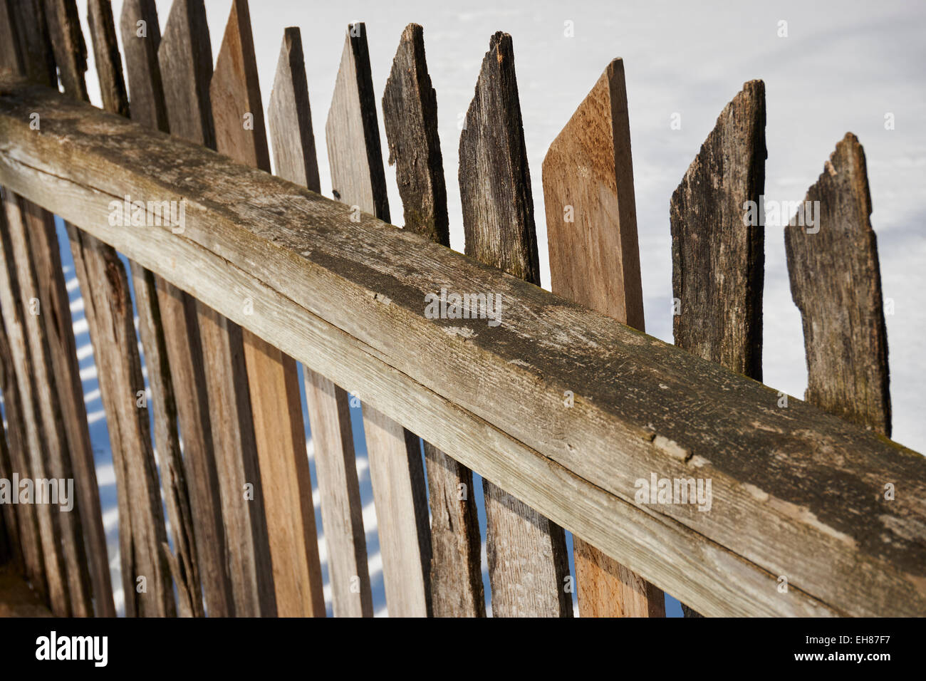 Pickett Zaun, Ephrata Kloster, Lancaster County, PA, USA Stockfoto
