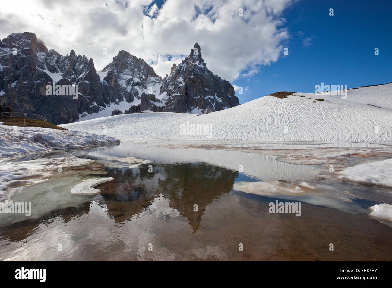 Pale di San Martino, San Martino di Castrozza, Dolomiten, Trentino, Italien Stockfoto