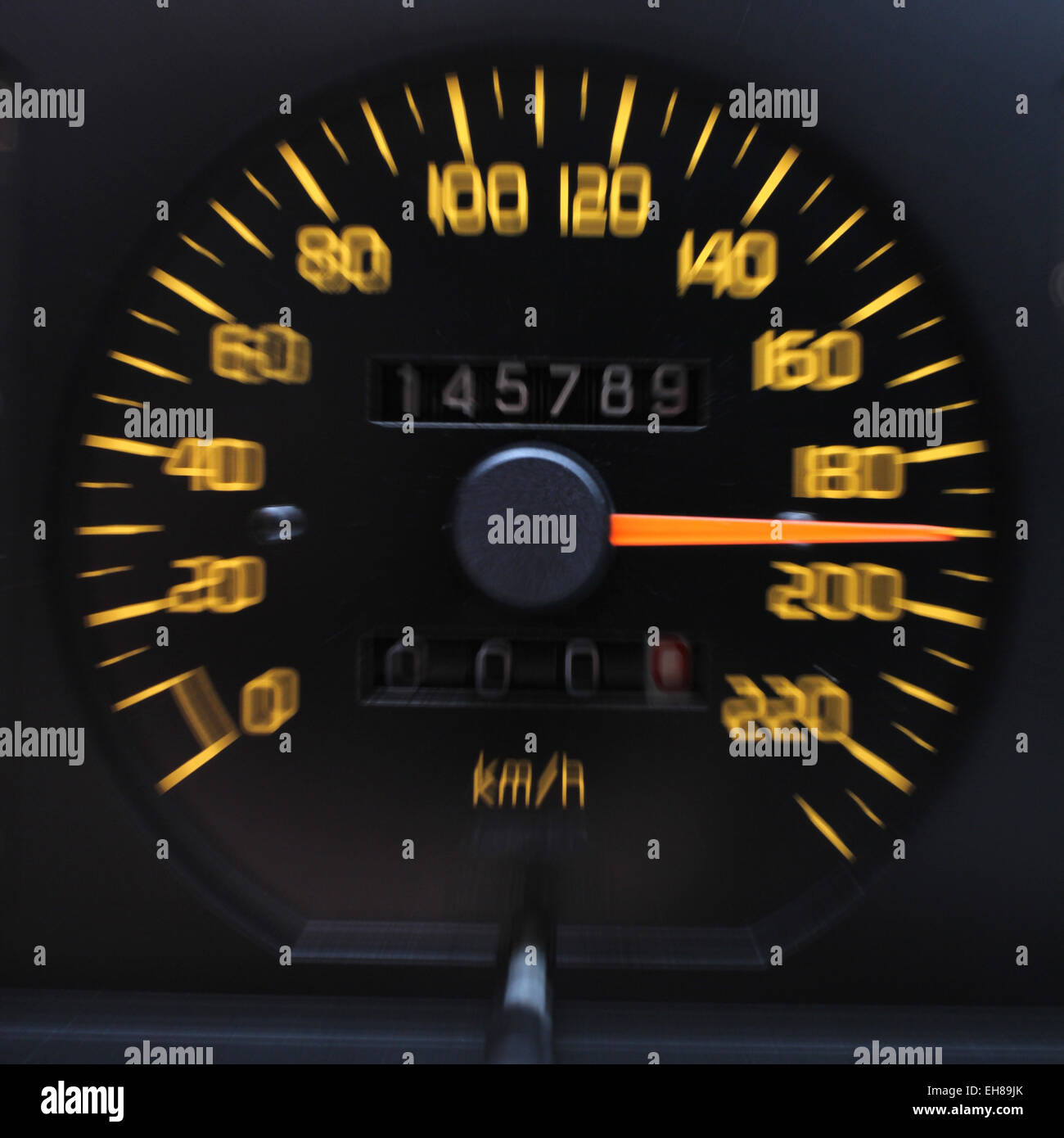 Tachometer mit high-speed Stockfoto