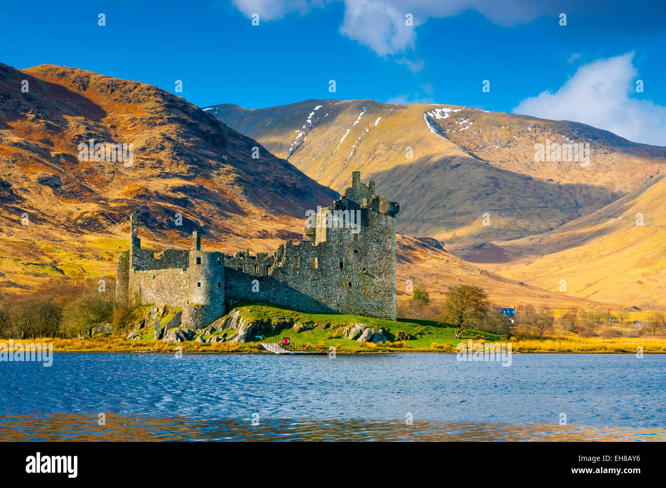 Kilchurn Castle, Loch Awe, Argyll und Bute, Schottland, Vereinigtes Königreich, Europa Stockfoto
